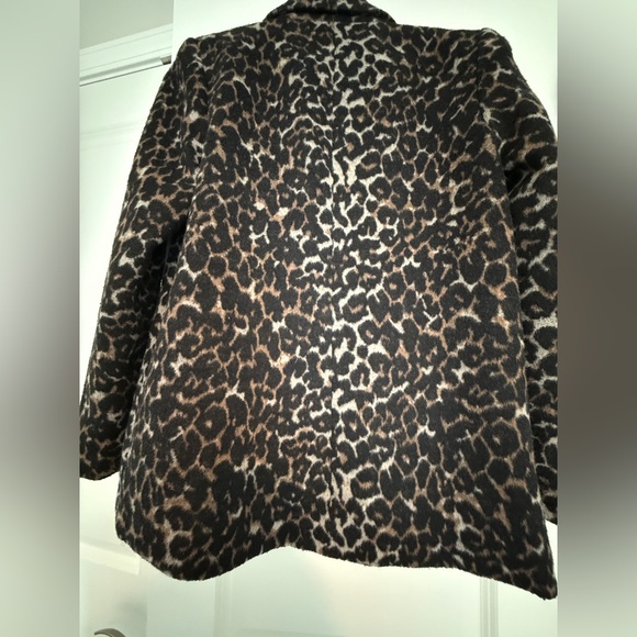 Forever 21 Leopard Print Wool Blend Jacket - Picture 5 of 5